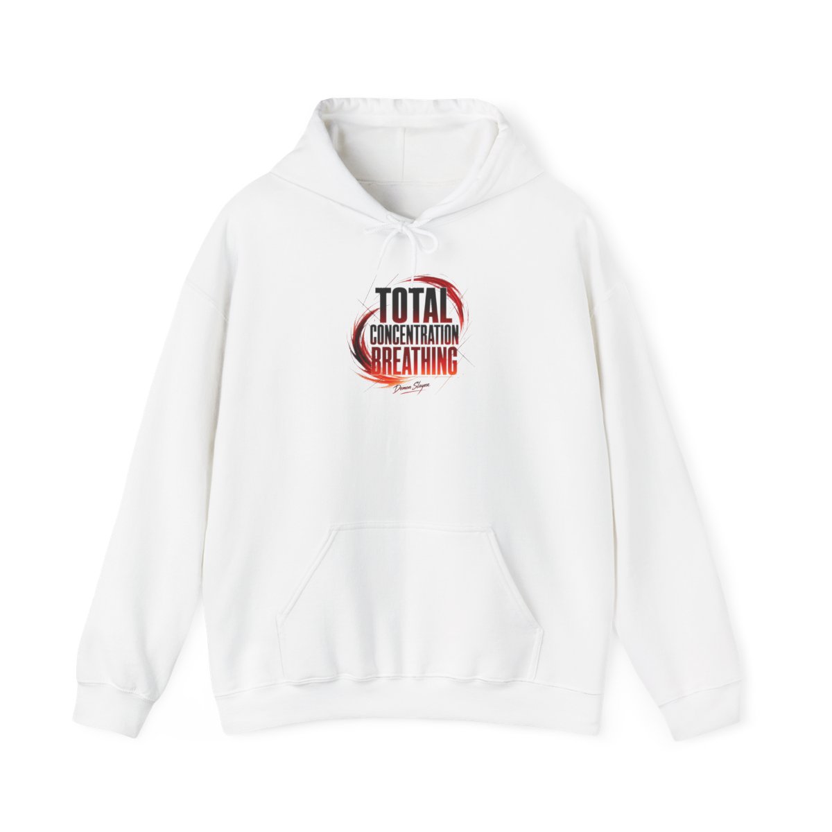 Demon Slayer "Total Concentration Breathing" Hoodie - alternate angle 2, merchandise
