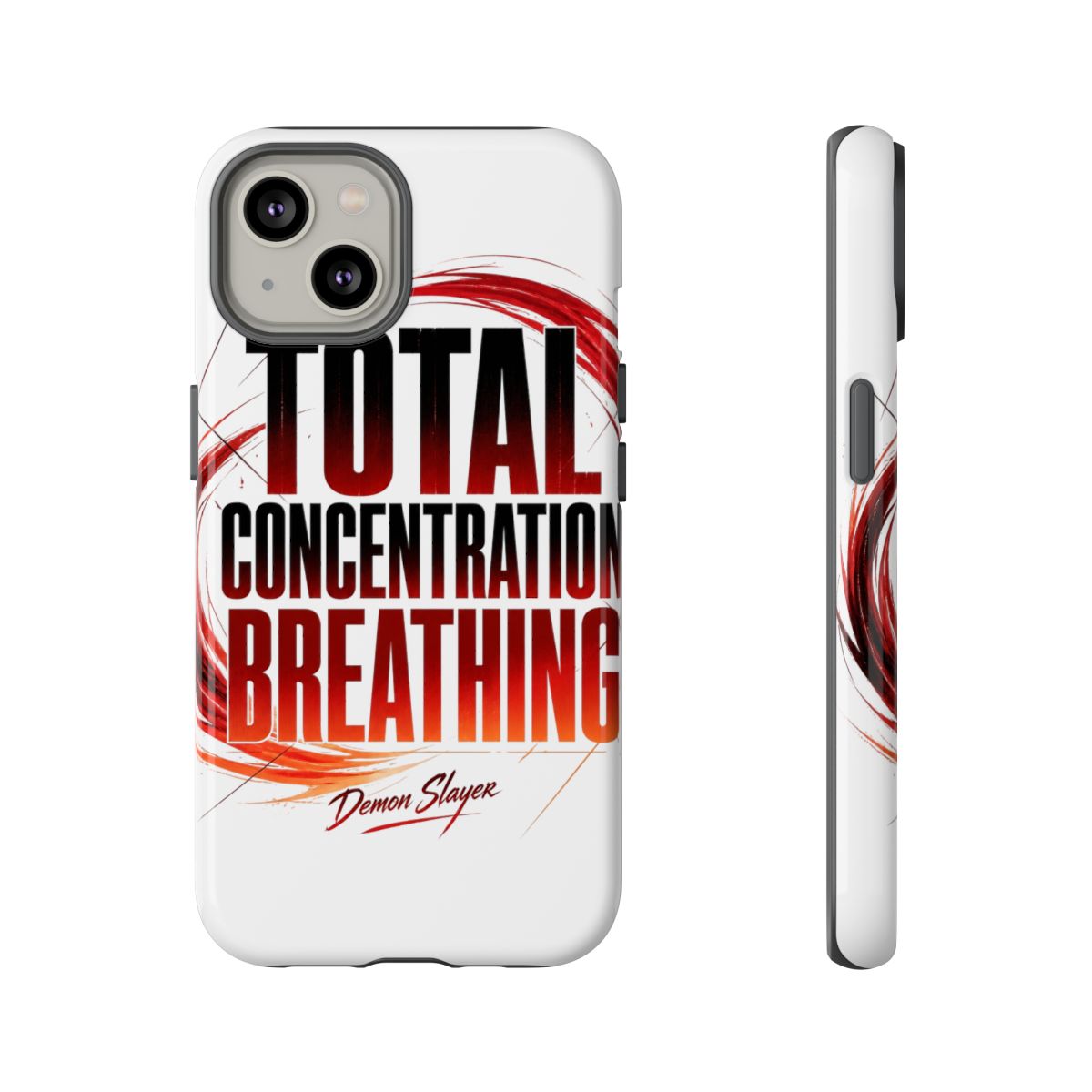 Demon Slayer "Total Concentration Breathing" Phone Case
