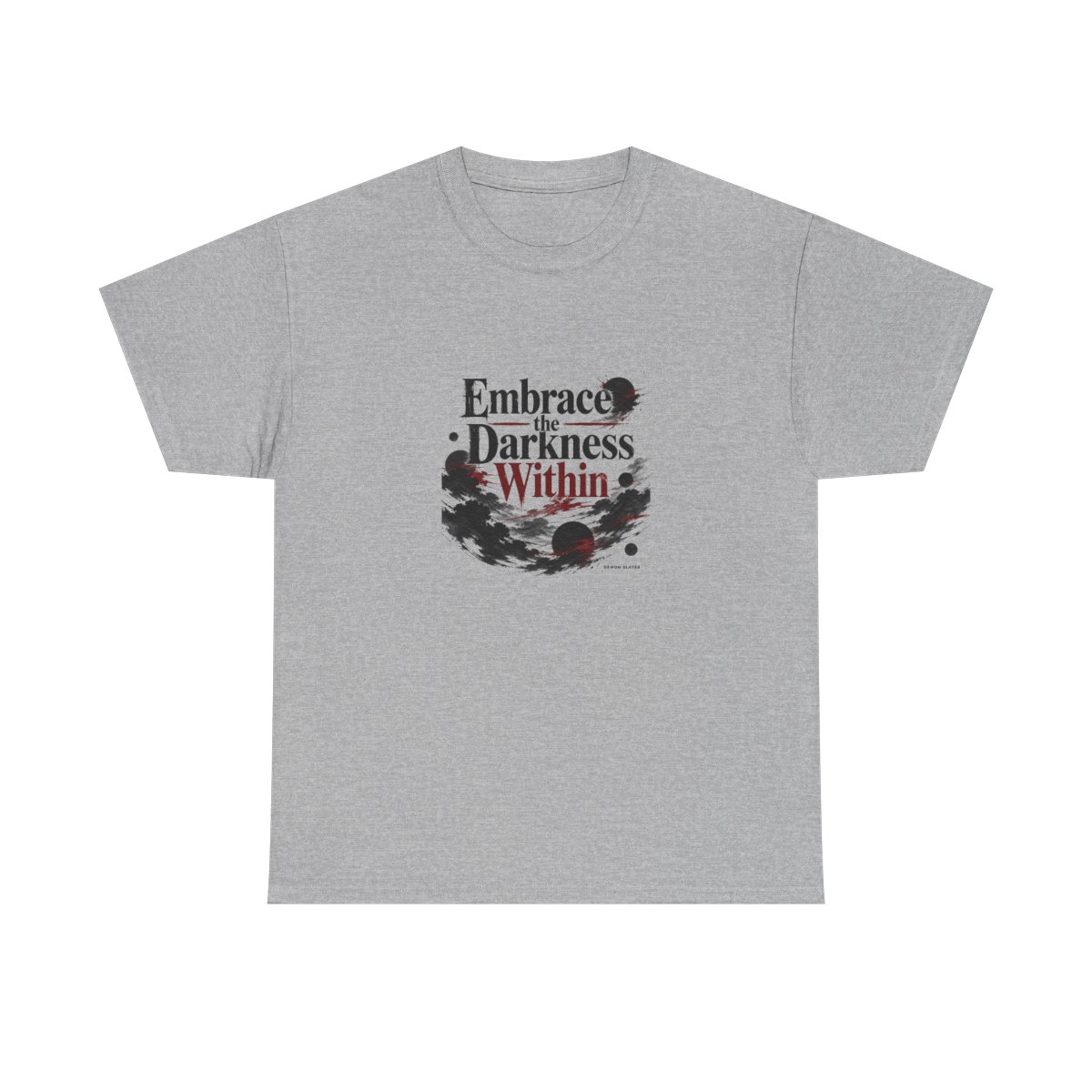 Demon Slayer "Embrace the Darkness Within" Unisex Tee - alternate angle 3, merchandise