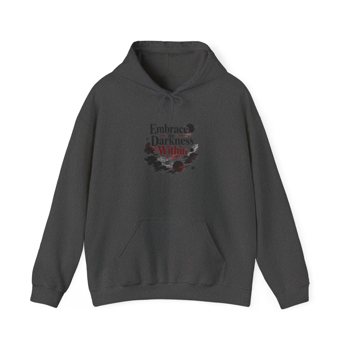 Demon Slayer "Embrace the Darkness Within" Hoodie - alternate angle 3, merchandise