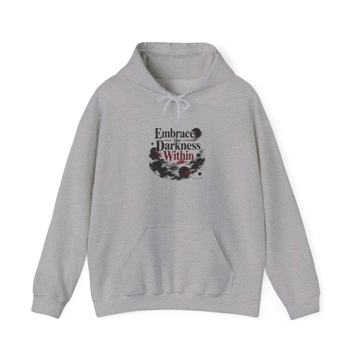 Demon Slayer "Embrace the Darkness Within" Hoodie - alternate angle 2, merchandise