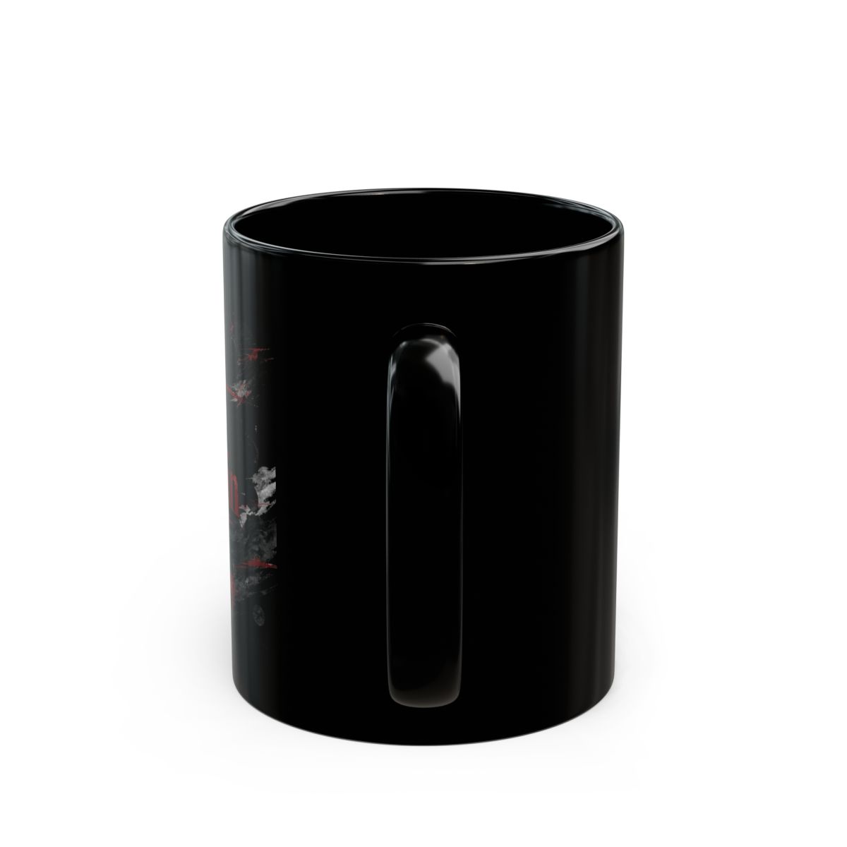 Demon Slayer "Embrace the Darkness Within" Black Mug - alternate angle 4, merchandise