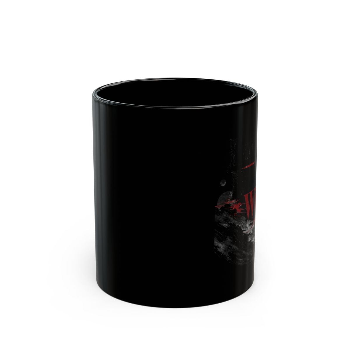 Demon Slayer "Embrace the Darkness Within" Black Mug - alternate angle 1, merchandise