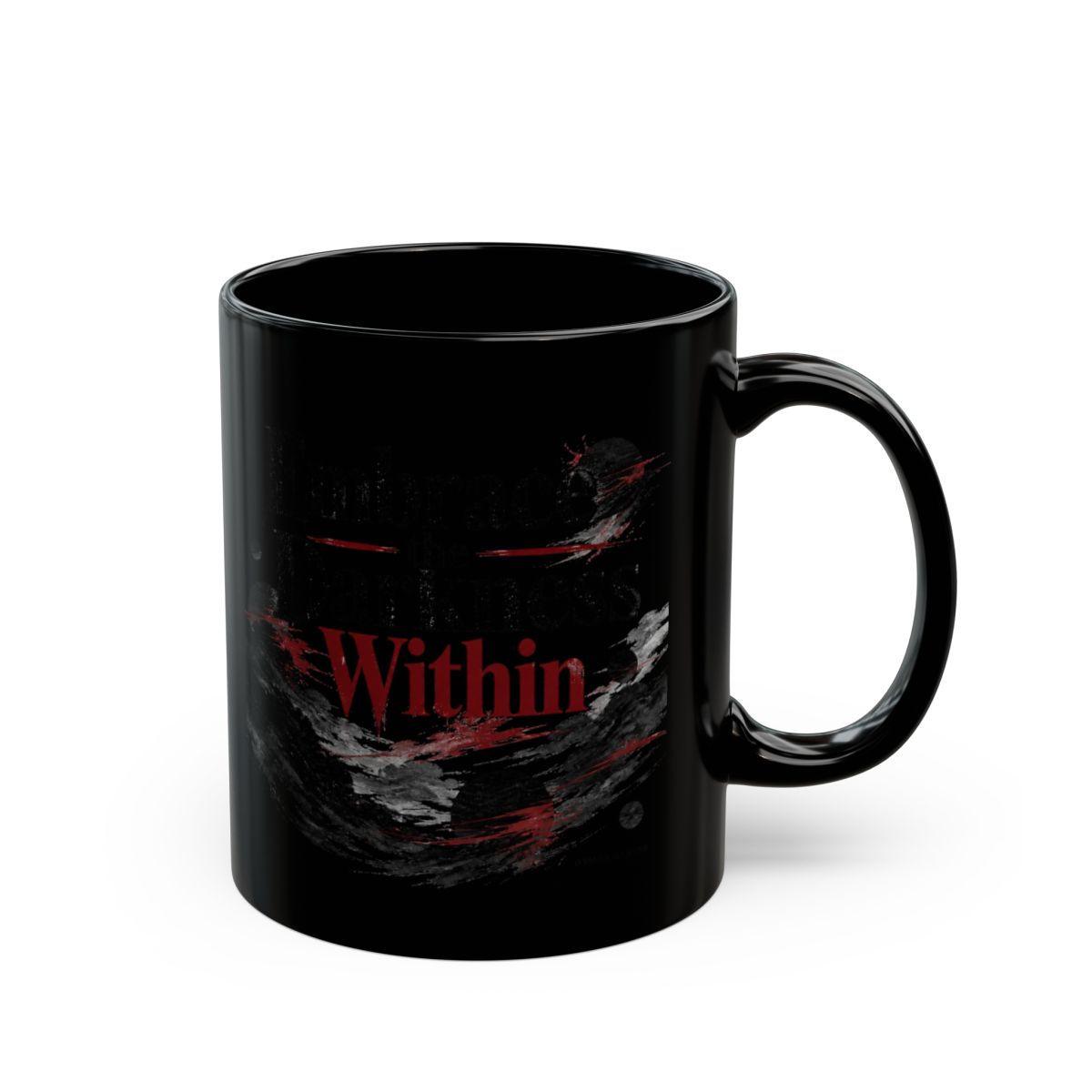 Demon Slayer "Embrace the Darkness Within" Black Mug - Official Mugs & Drinkware merchandise