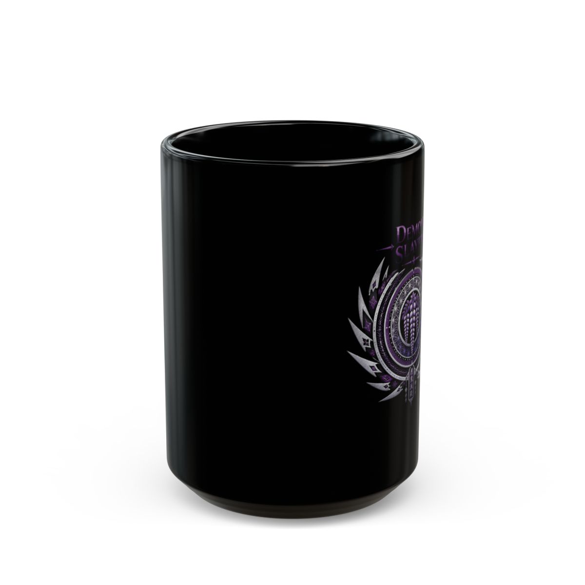 Demon Slayer "Demon Slayer" Black Mug - alternate angle 2, merchandise