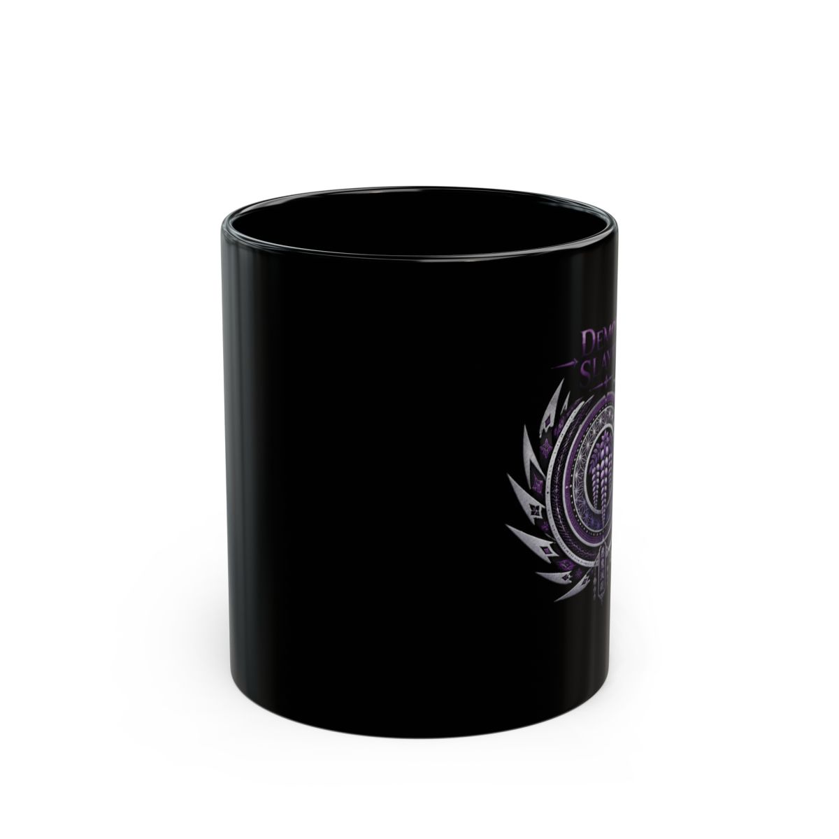 Demon Slayer "Demon Slayer" Black Mug - alternate angle 1, merchandise