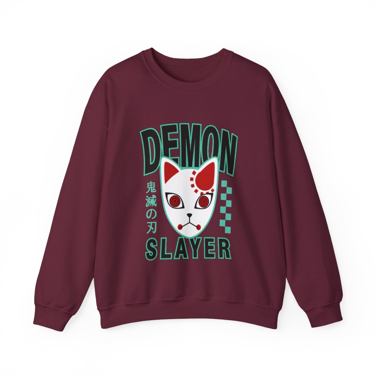 Demon Slayer: Kimetsu No Yaiba Warding Mask Girls Off-Shoulder T-Shirts - alternate angle 2, merchandise