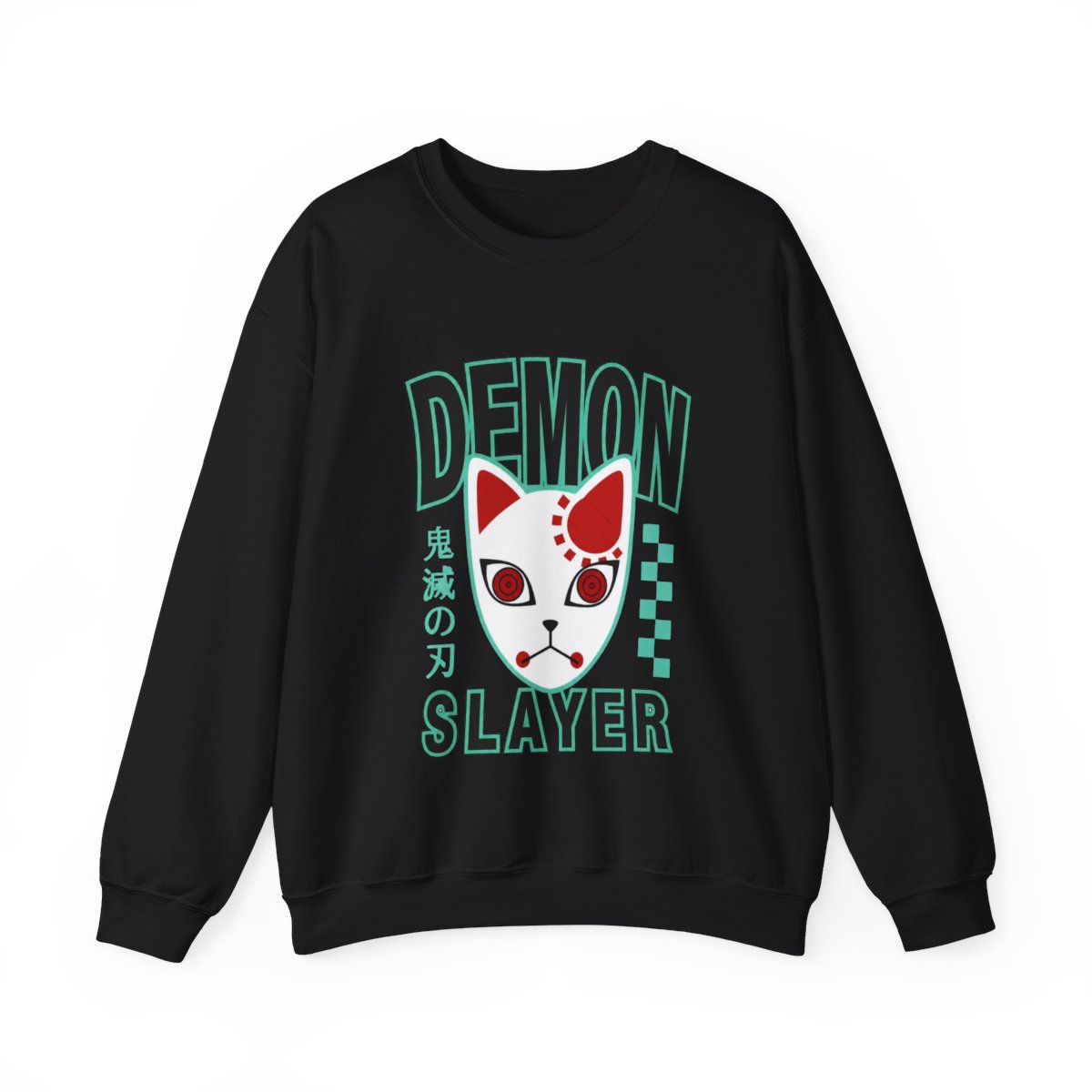 Demon Slayer: Kimetsu No Yaiba Warding Mask Girls Off-Shoulder T-Shirts - alternate angle 3, merchandise