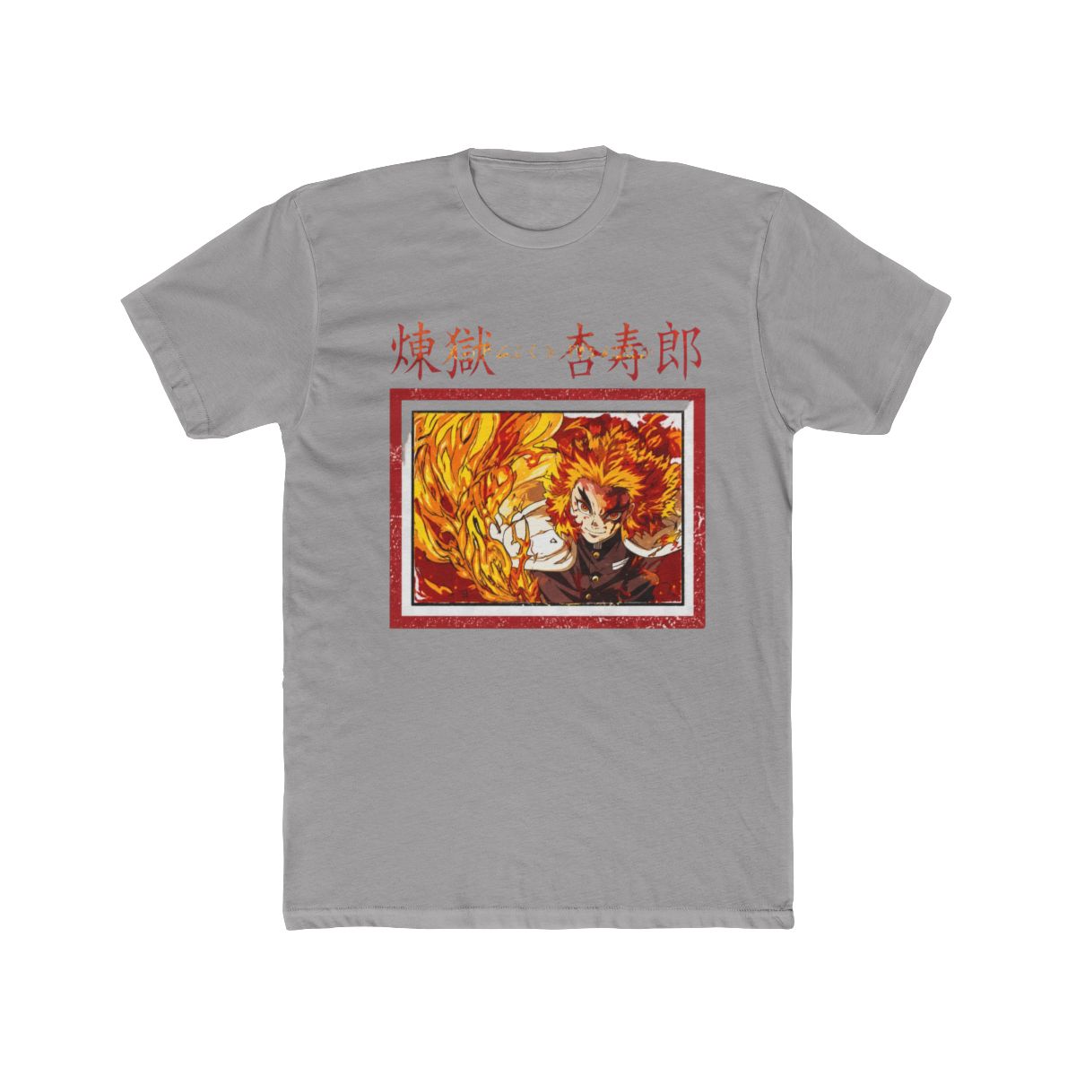 Demon Slayer: Kimetsu No Yaiba Rengoku Flames Tie-Dye T Shirt