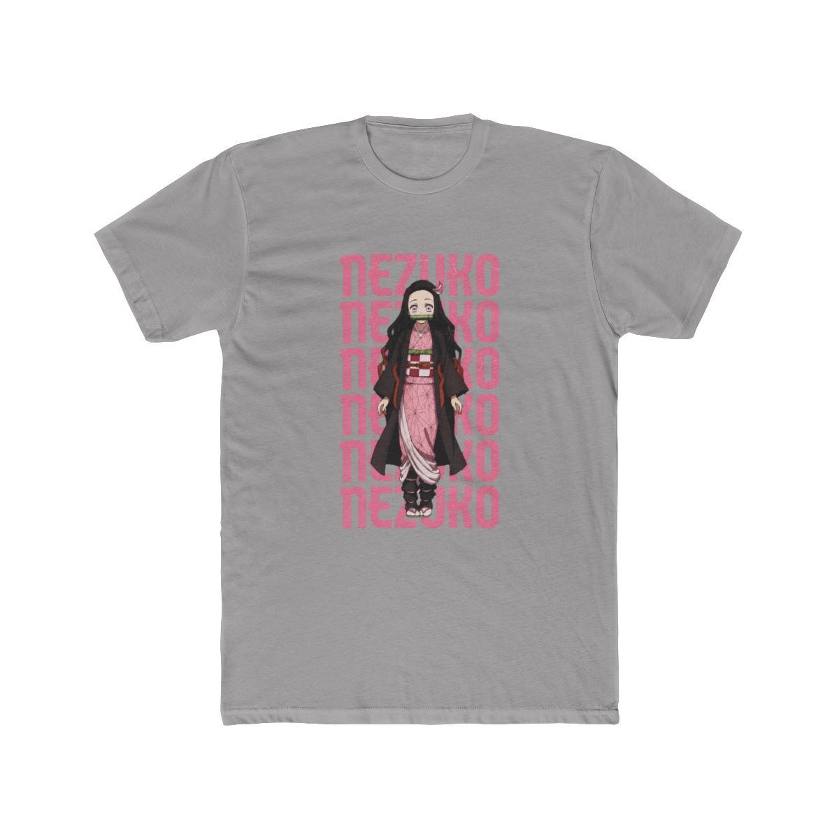Demon Slayer: Kimetsu No Yaiba Nezuko Name & Portrait T Shirt