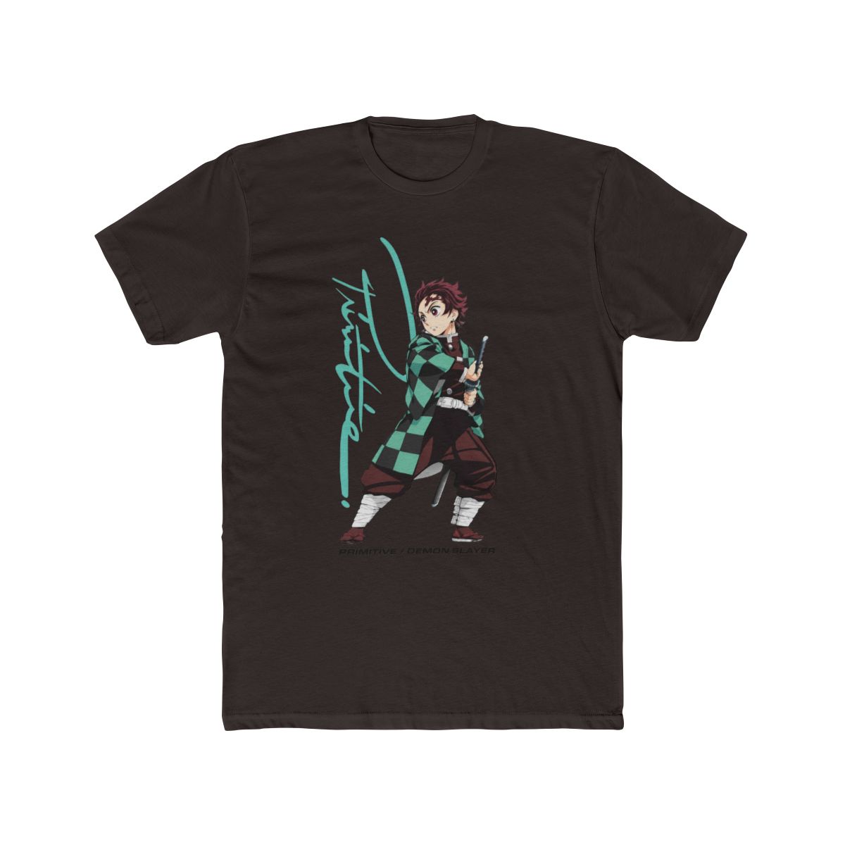 Signature Blue Edition Demon Slayer T Shirt - alternate angle 2, merchandise