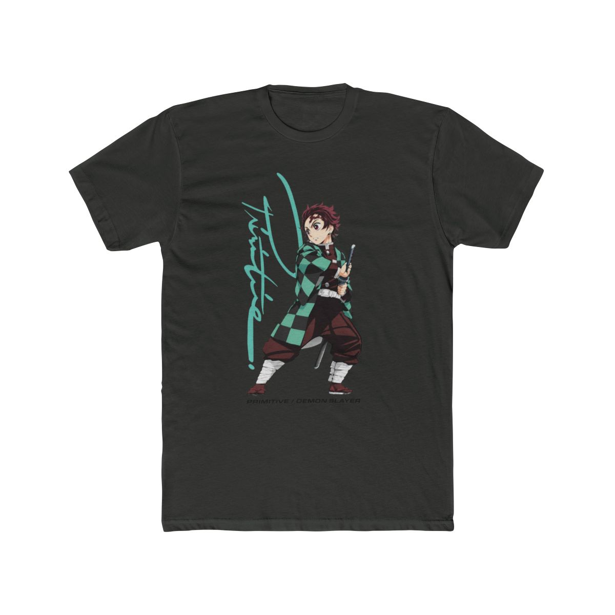 Signature Blue Edition Demon Slayer T Shirt - alternate angle 5, merchandise