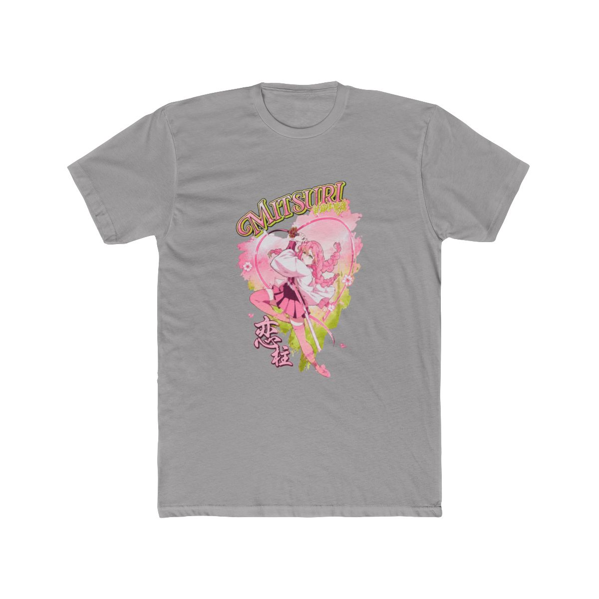 Demon Slayer: Kimetsu No Yaiba Mitsuri T Shirt - alternate angle 3, merchandise