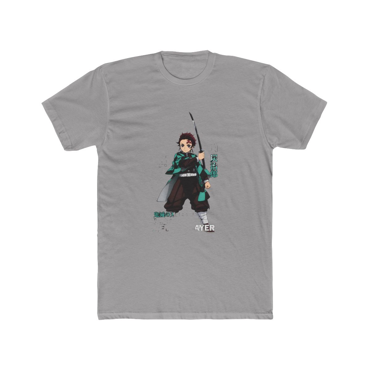 Demon Slayer: Kimetsu No Yaiba Tanjiro Magazine Dark Wash T Shirt