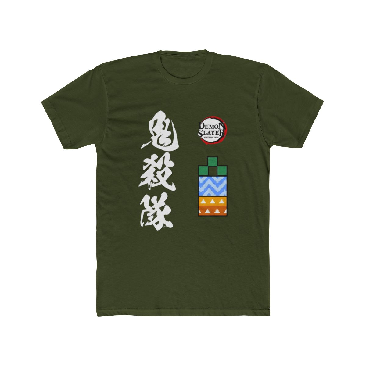 Demon Slayer: Kimetsu No Yaiba Group Mineral Wash T Shirt - alternate angle 4, merchandise