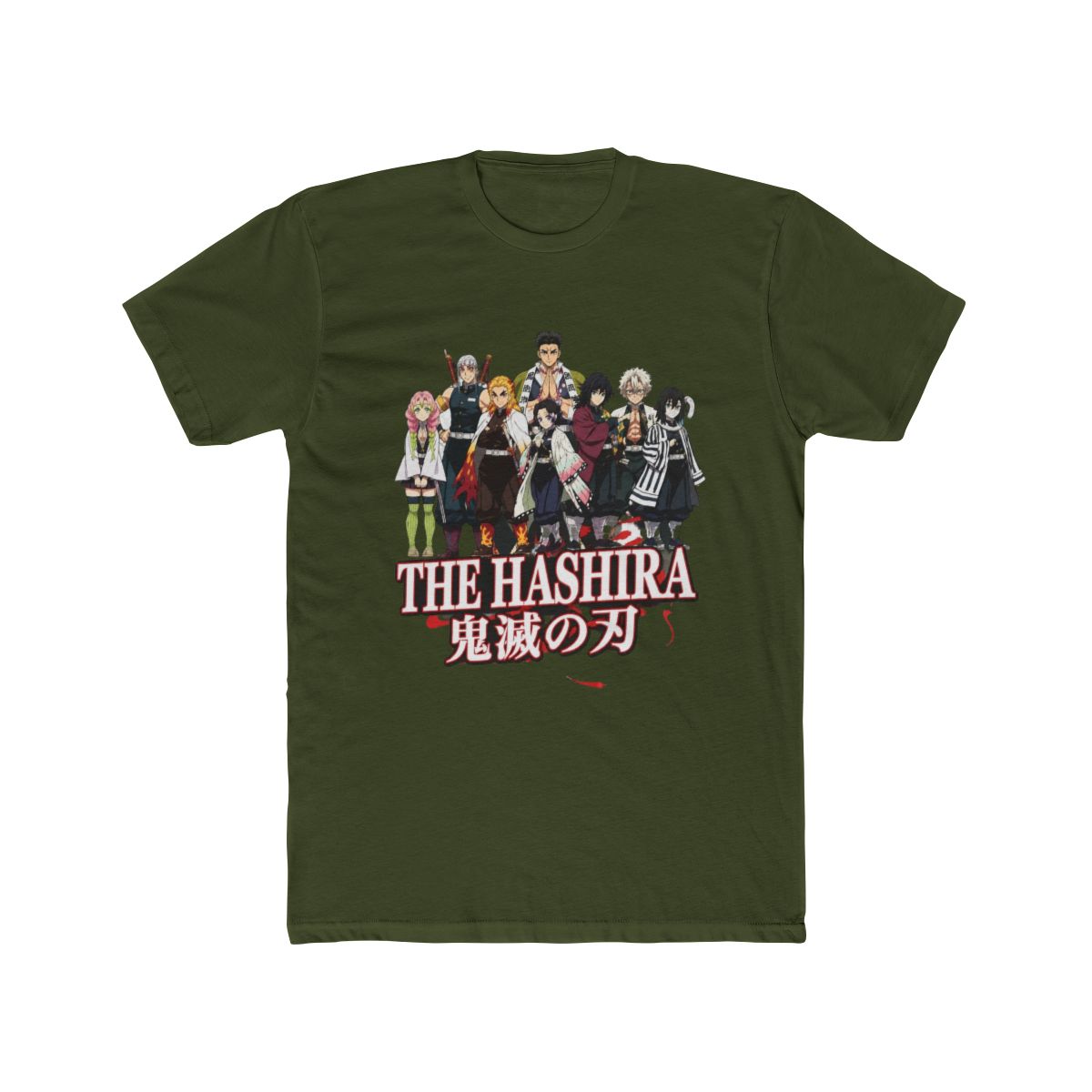 Demon Slayer: Kimetsu No Yaiba Hashira Group T Shirt - alternate angle 3, merchandise