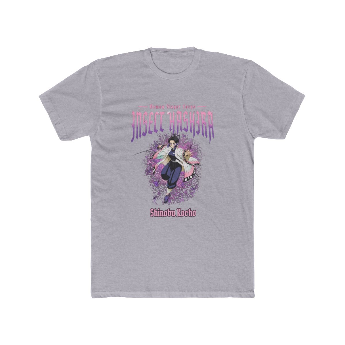 Demon Slayer: Kimetsu No Yaiba Shinobu Insect Hashira T Shirt - alternate angle 3, merchandise
