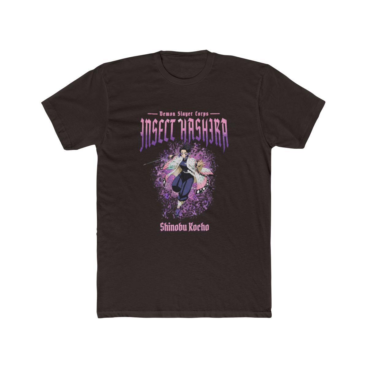 Demon Slayer: Kimetsu No Yaiba Shinobu Insect Hashira T Shirt - alternate angle 2, merchandise