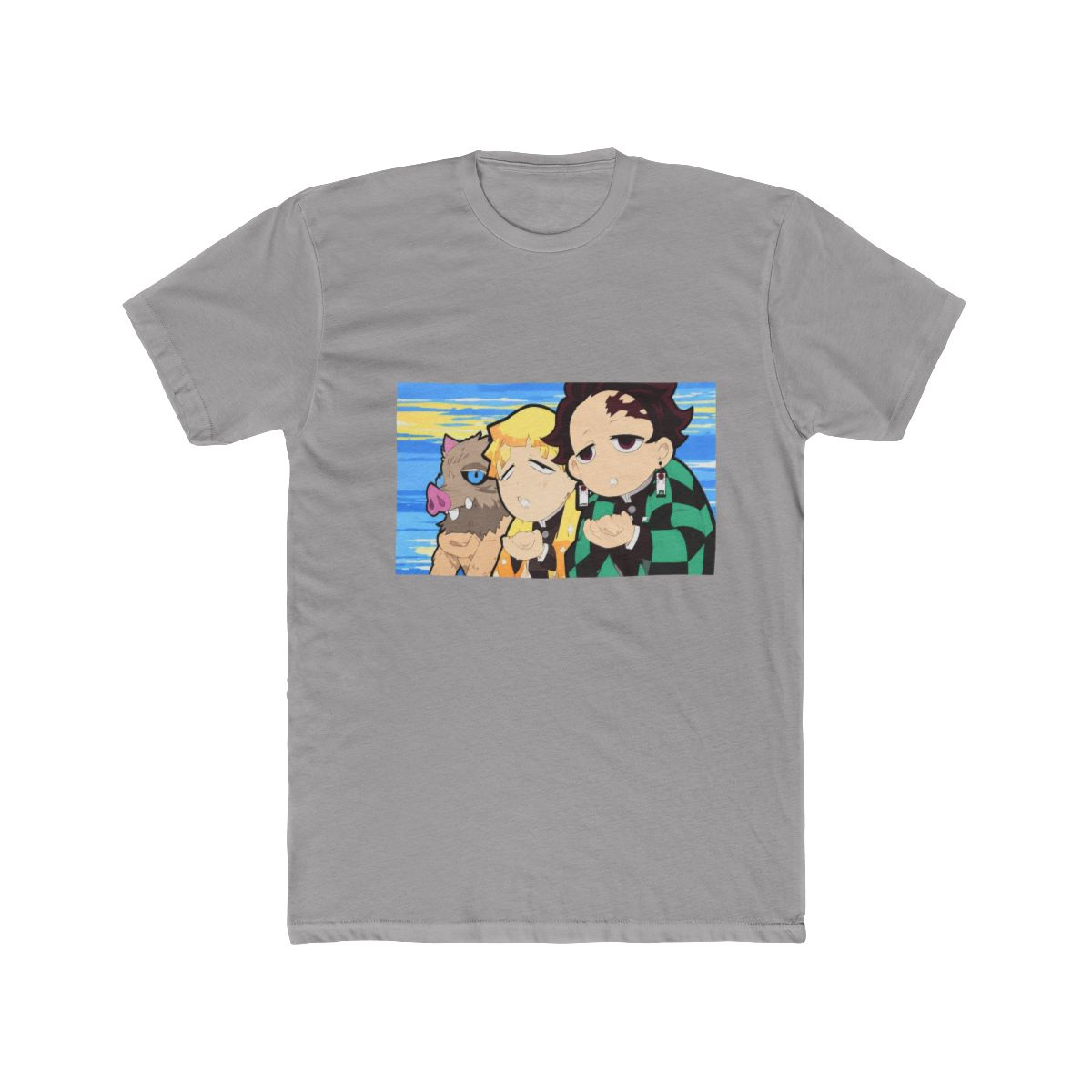 Demon Slayer: Kimetsu No Yaiba Trio Silly Face T Shirt