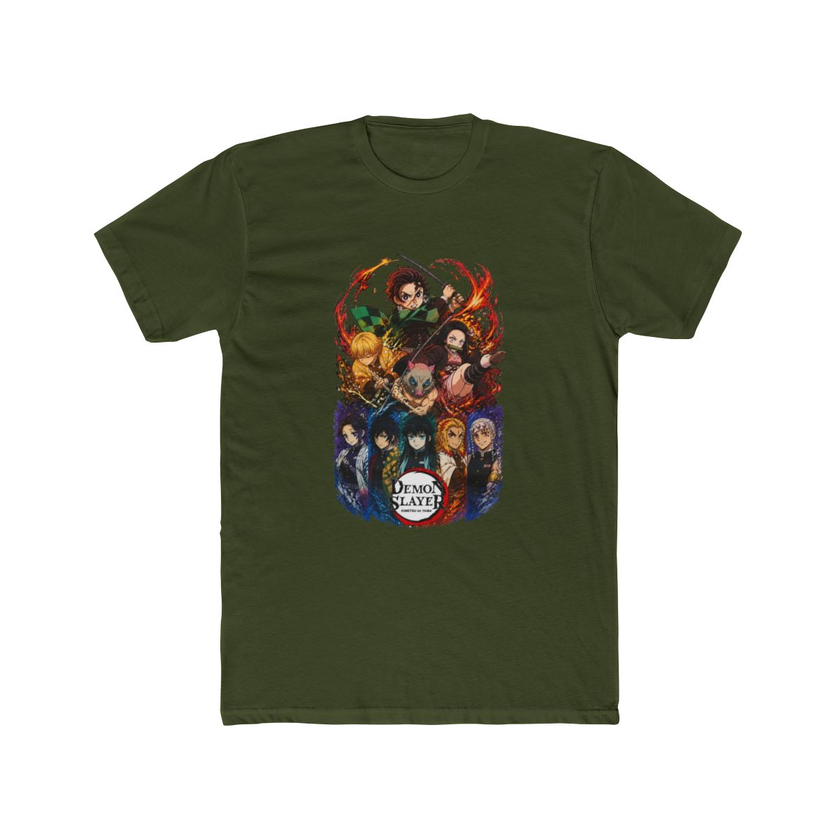 Demon Slayer: Kimetsu No Yaiba Infinity Castle Characters T Shirt - alternate angle 3, merchandise