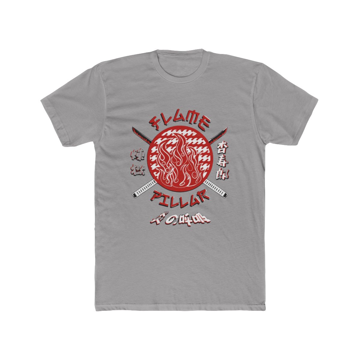 DEMON SLAYER: TEAM FLAME PILLAR T Shirt - alternate angle 2, merchandise