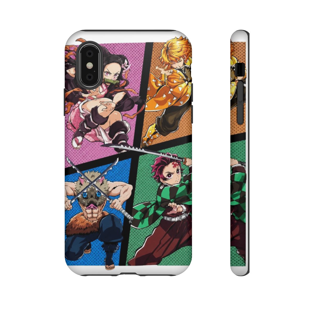 demon slayer Phone Case - alternate angle 2, merchandise
