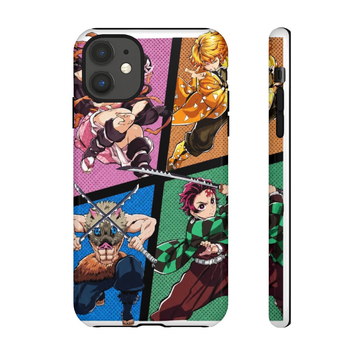 demon slayer Phone Case - alternate angle 4, merchandise