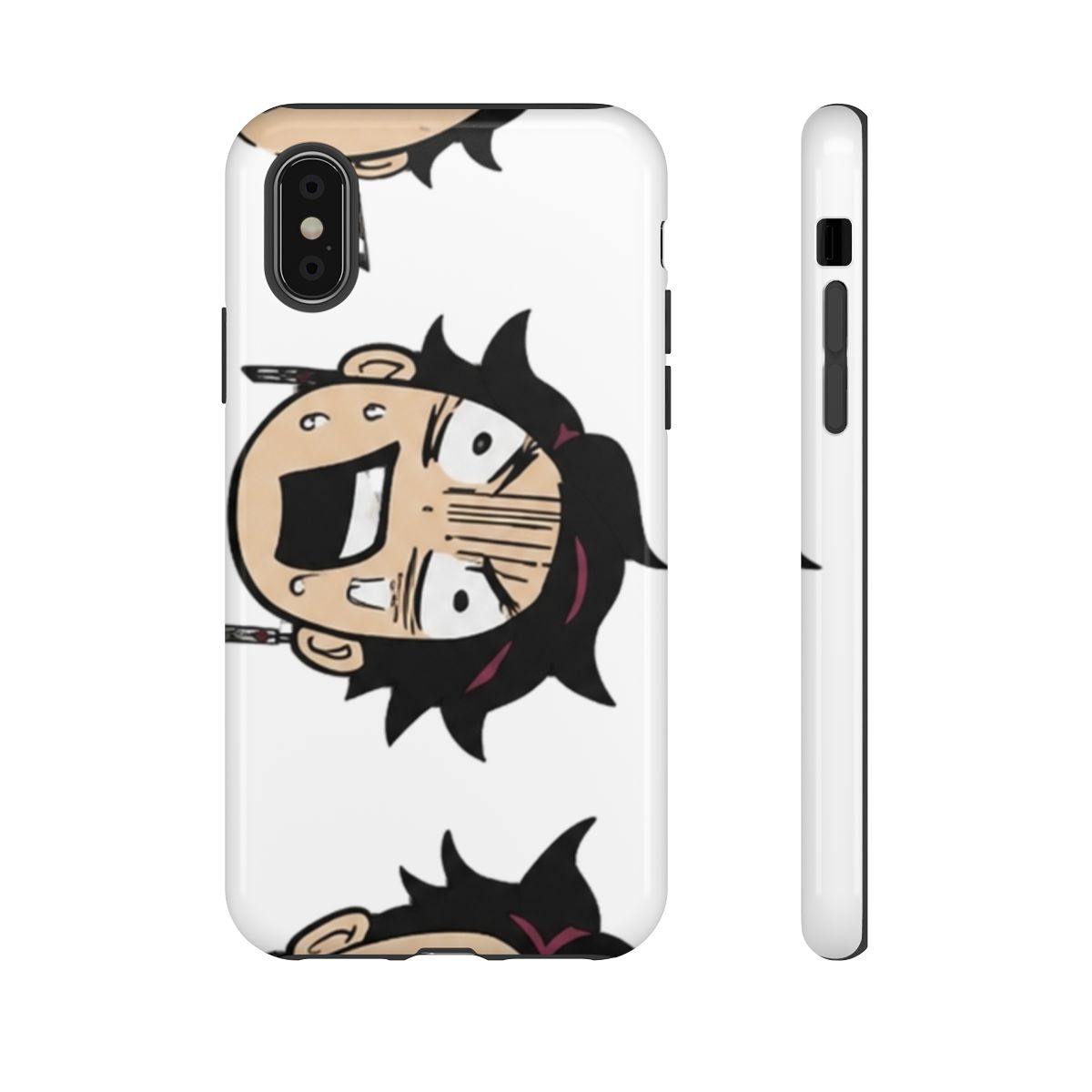 Tanjiro Mood Faces Demon Slayer Kimetsu No Yaiba Phone Case - alternate angle 2, merchandise