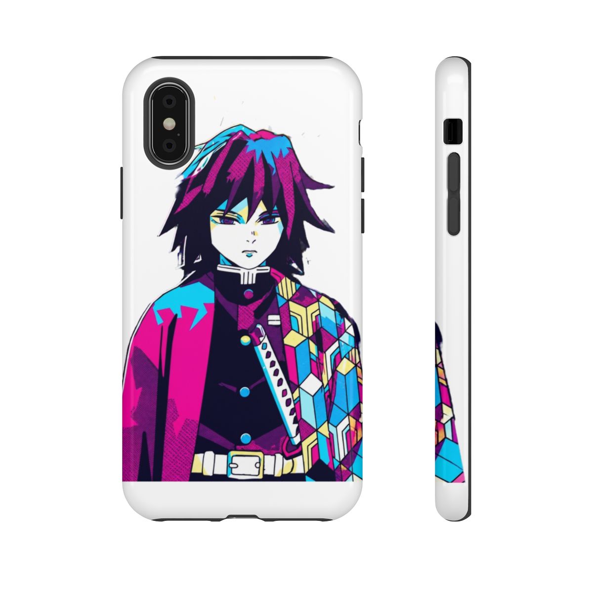 Giyu Demon Slayer Phone Case - alternate angle 4, merchandise