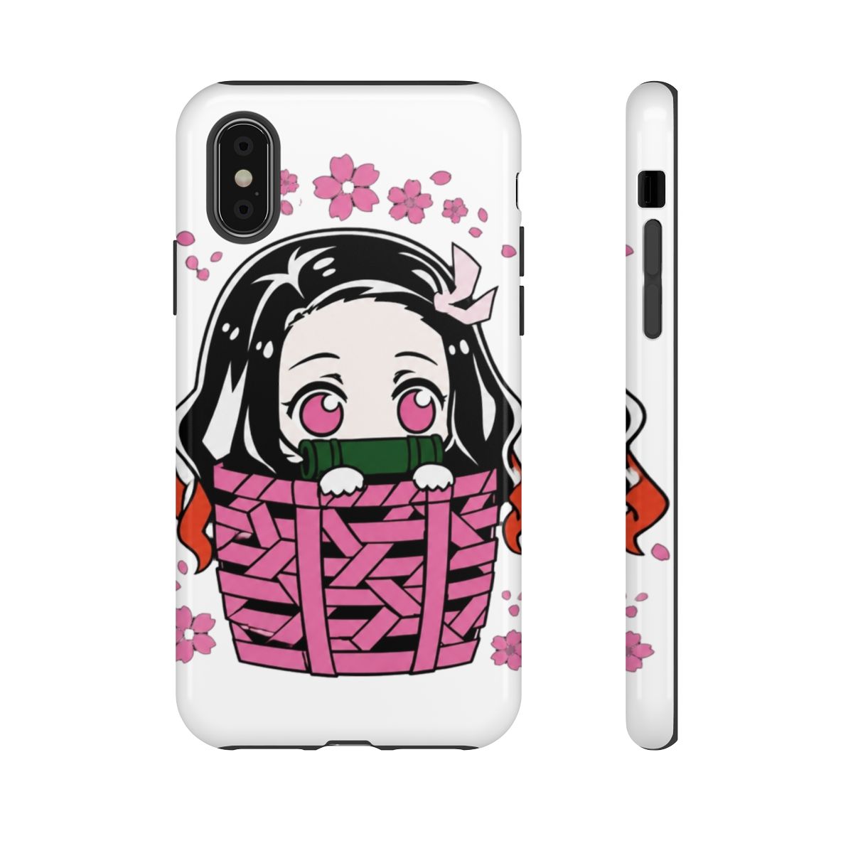 Demon Slayer Nezuko Kamado Phone Case - alternate angle 2, merchandise