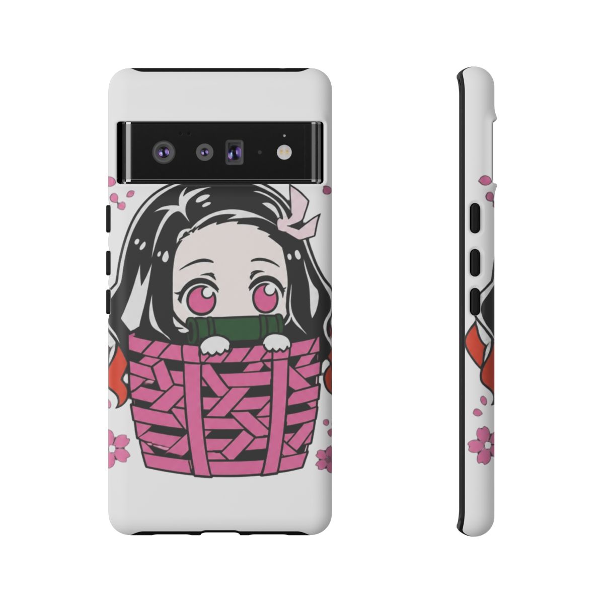 Demon Slayer Nezuko Kamado Phone Case - alternate angle 4, merchandise