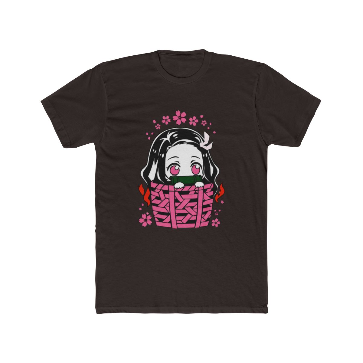 Demon Slayer Nezuko Kamado Long Sleeve T Shirt - alternate angle 2, merchandise
