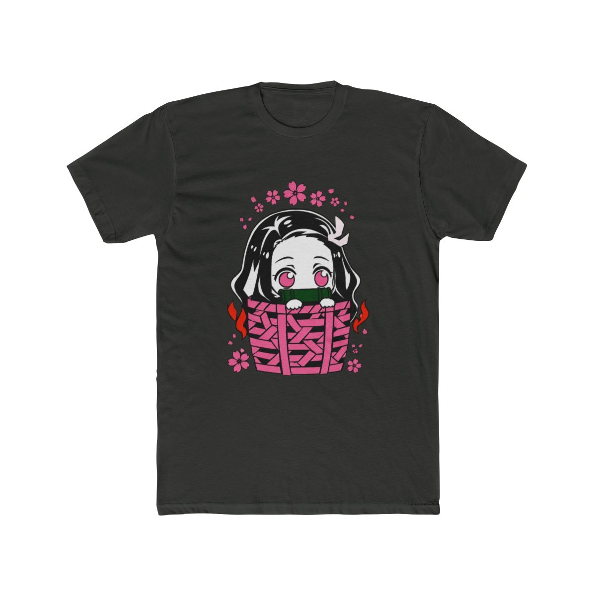 Demon Slayer Nezuko Kamado Long Sleeve T Shirt - alternate angle 5, merchandise