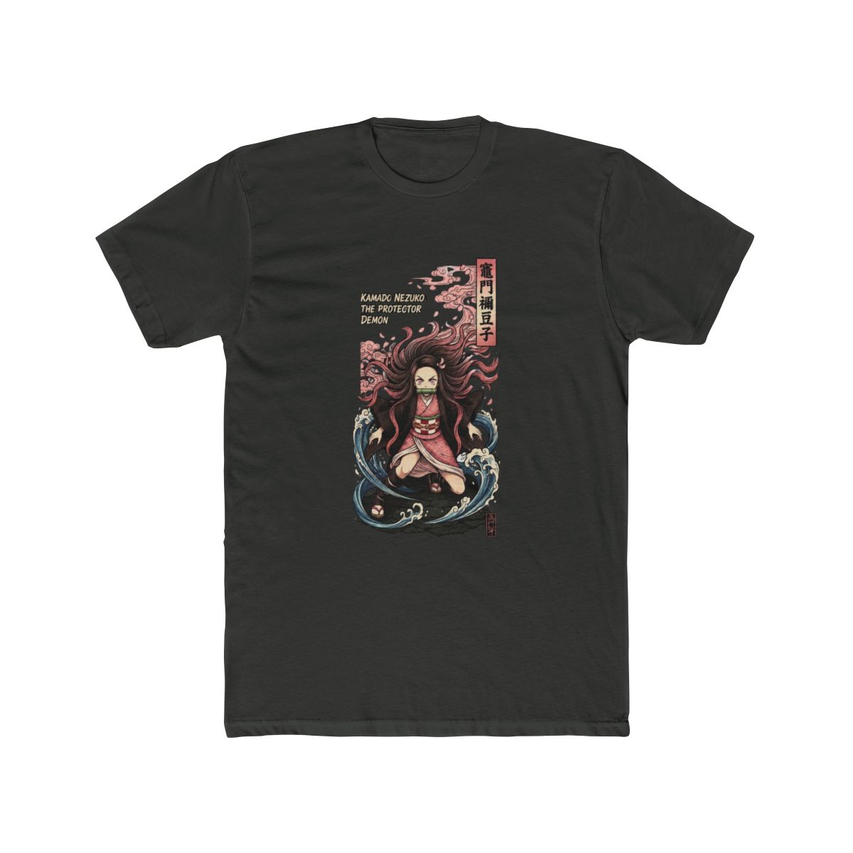 Demon Slayer Dark Demon Lady Anime Shirt T Shirt - alternate angle 3, merchandise