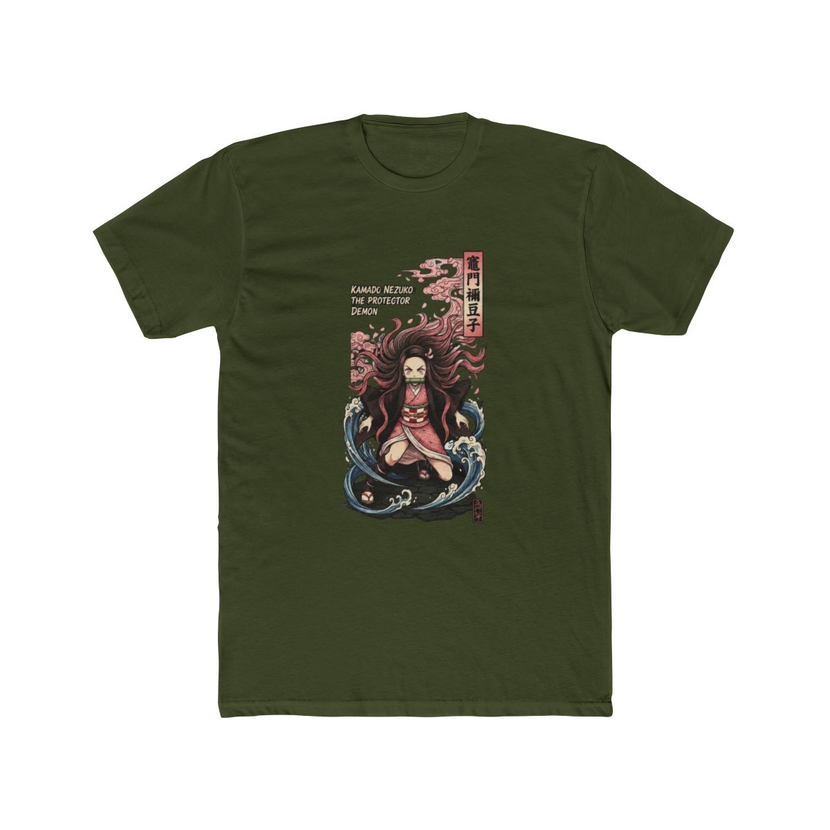Demon Slayer Dark Demon Lady Anime Shirt T Shirt - alternate angle 2, merchandise