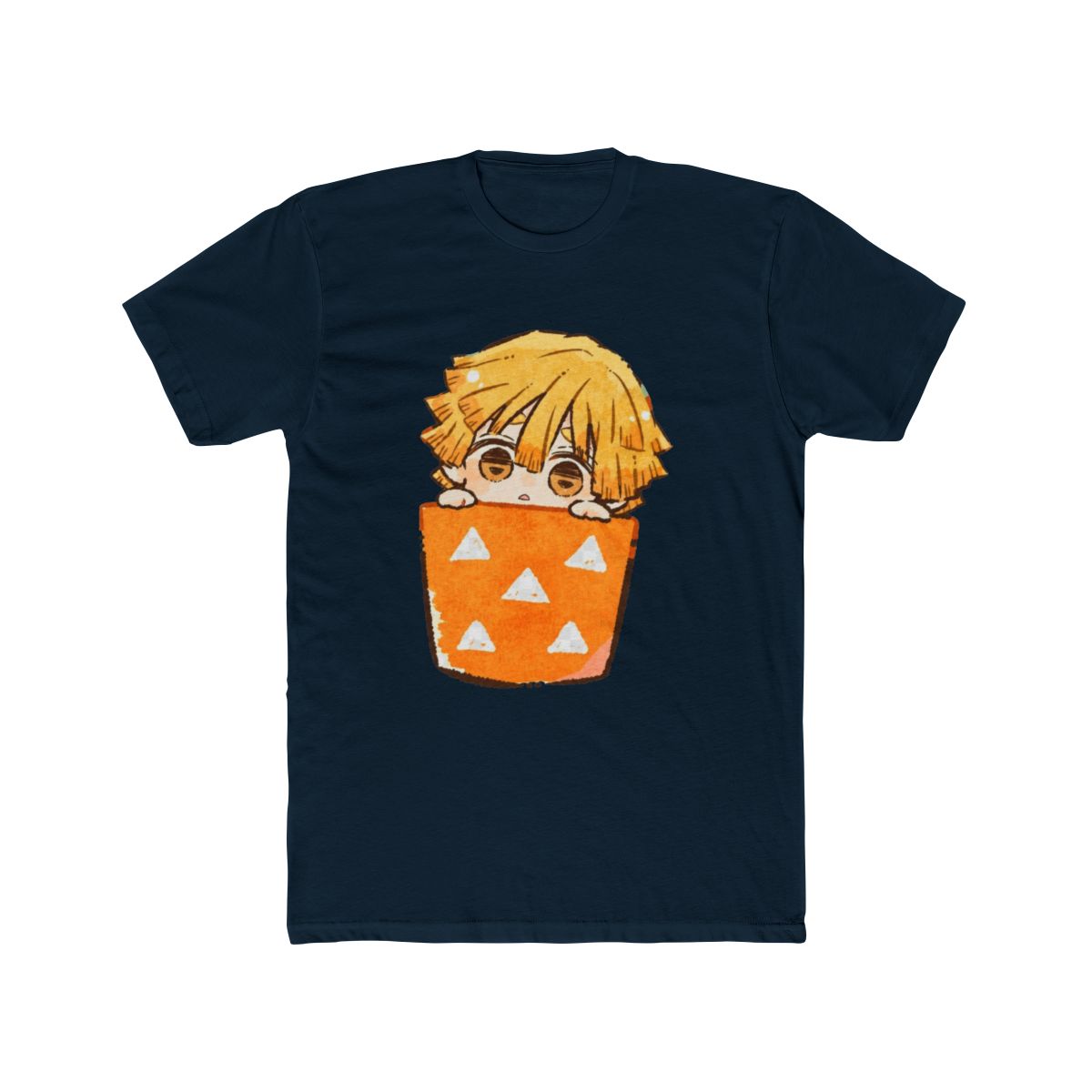 Chibi Zenitsu from Demon Slayer T Shirt - alternate angle 5, merchandise