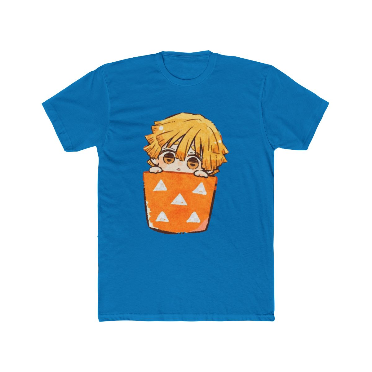 Chibi Zenitsu from Demon Slayer T Shirt - alternate angle 4, merchandise