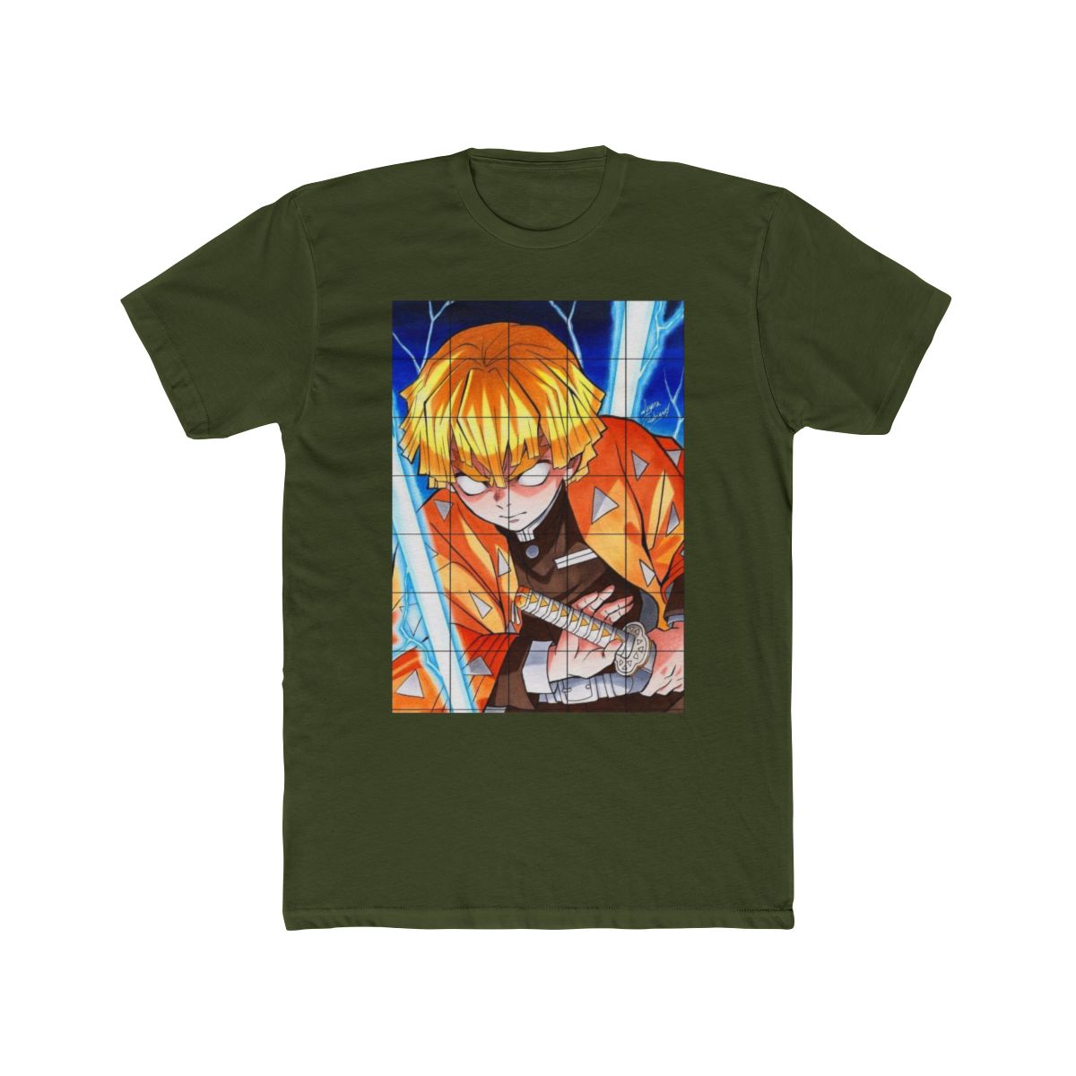 Keep Calm and Mizu no Kokyu Demon Slayer Anime T Shirt Demon Slayer - alternate angle 5, merchandise