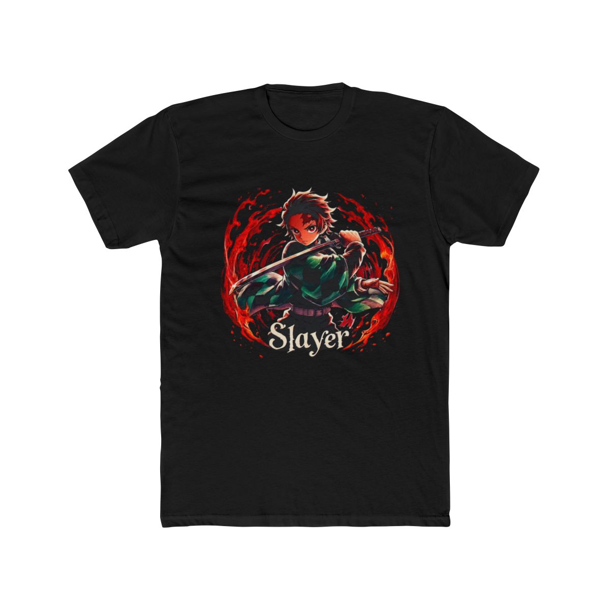 kamado tanjiro demon slayer T Shirt - alternate angle 3, merchandise