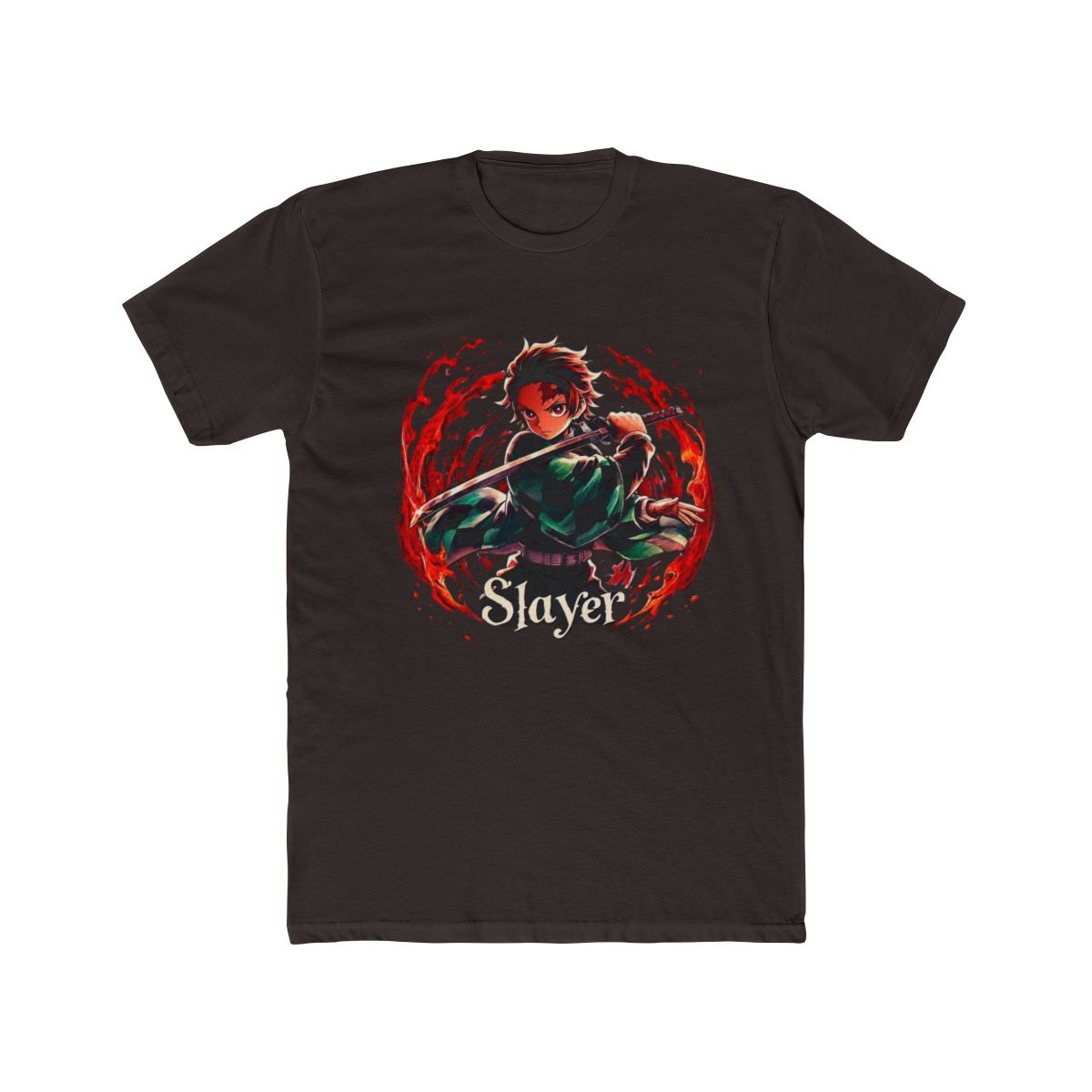kamado tanjiro demon slayer T Shirt - alternate angle 2, merchandise