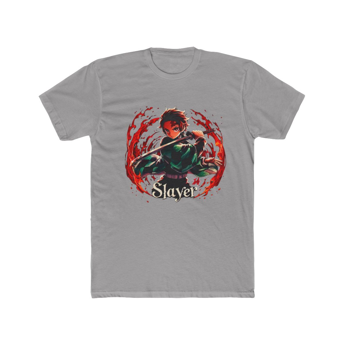 kamado tanjiro demon slayer T Shirt - alternate angle 3, merchandise