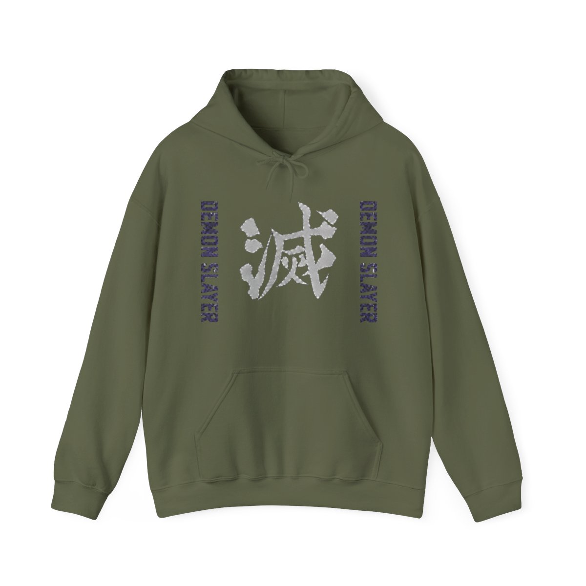 Demon Slayer: Kimetsu no Yaiba x Dim Mak - Demon Slayer Corps Hoodie - alternate angle 2, merchandise