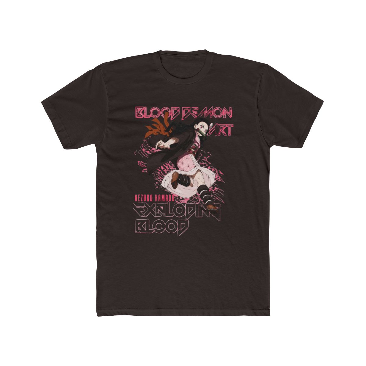 Demon Slayer: Kimetsu No Yaiba Blood Demon Art T Shirt - alternate angle 5, merchandise