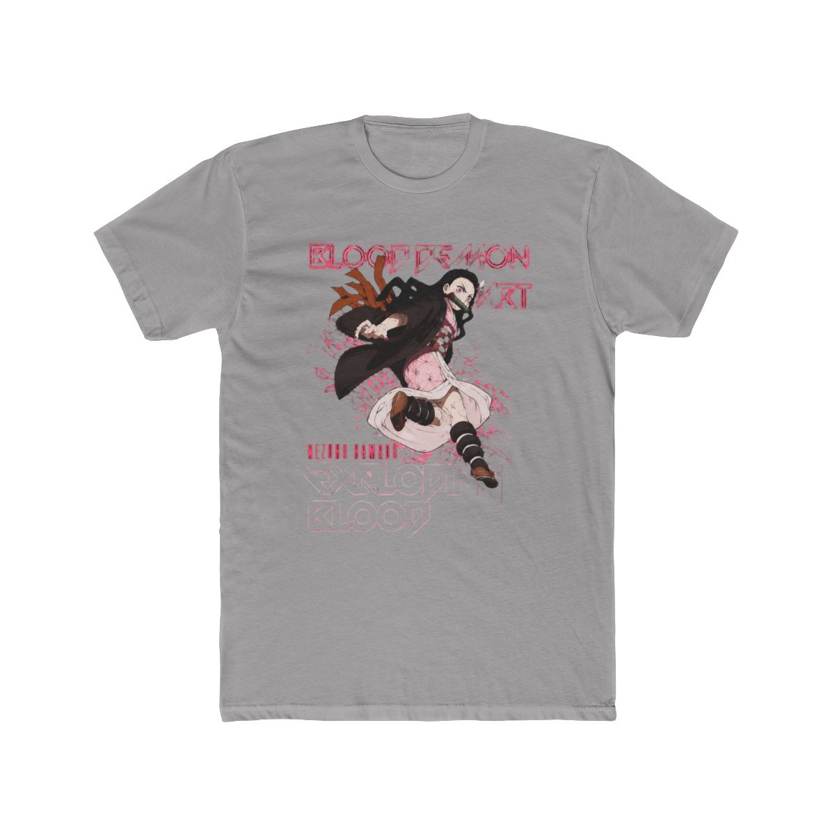 Demon Slayer: Kimetsu No Yaiba Blood Demon Art T Shirt - alternate angle 4, merchandise