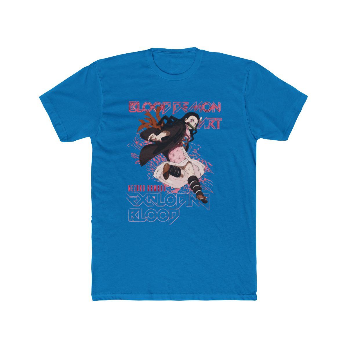 Demon Slayer: Kimetsu No Yaiba Blood Demon Art T Shirt - alternate angle 3, merchandise