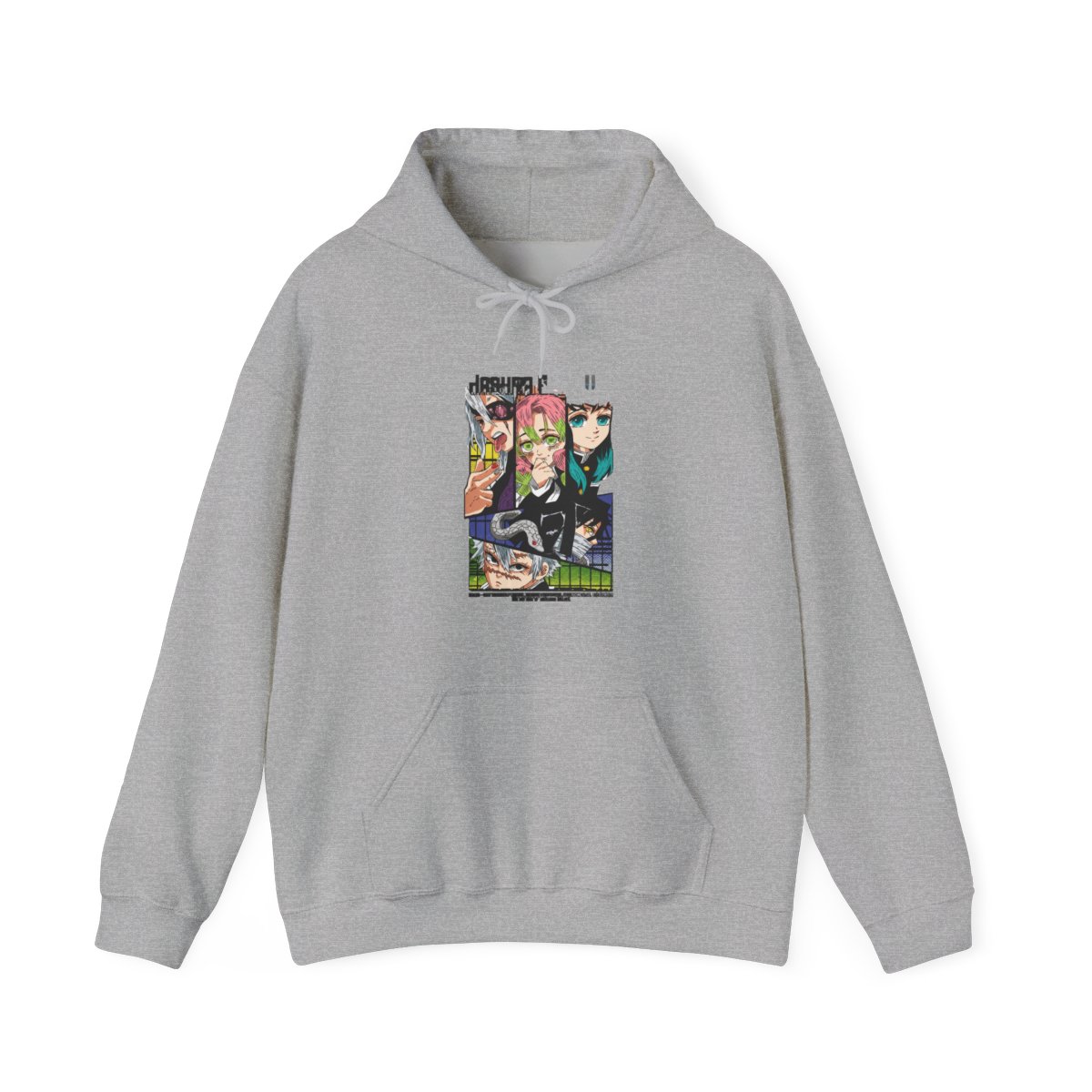 Kimetsu no Yaiba Hoodie Hashira Corps Group | Demon Slayer - alternate angle 2, merchandise
