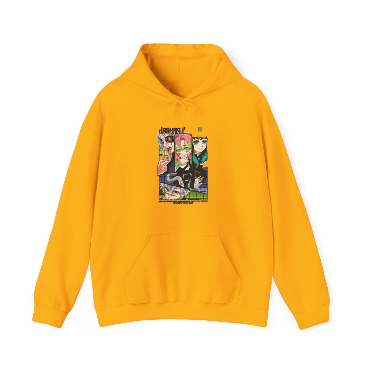 Kimetsu no Yaiba Hoodie Hashira Corps Group | Demon Slayer - alternate angle 3, merchandise