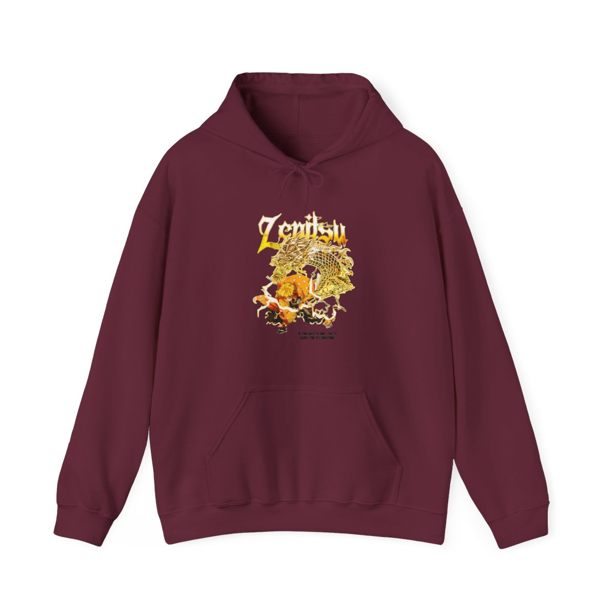 Zenitsu Agatsuma Demon Slayer Kimetsu no Yaiba Anime Hoodie - alternate angle 5, merchandise