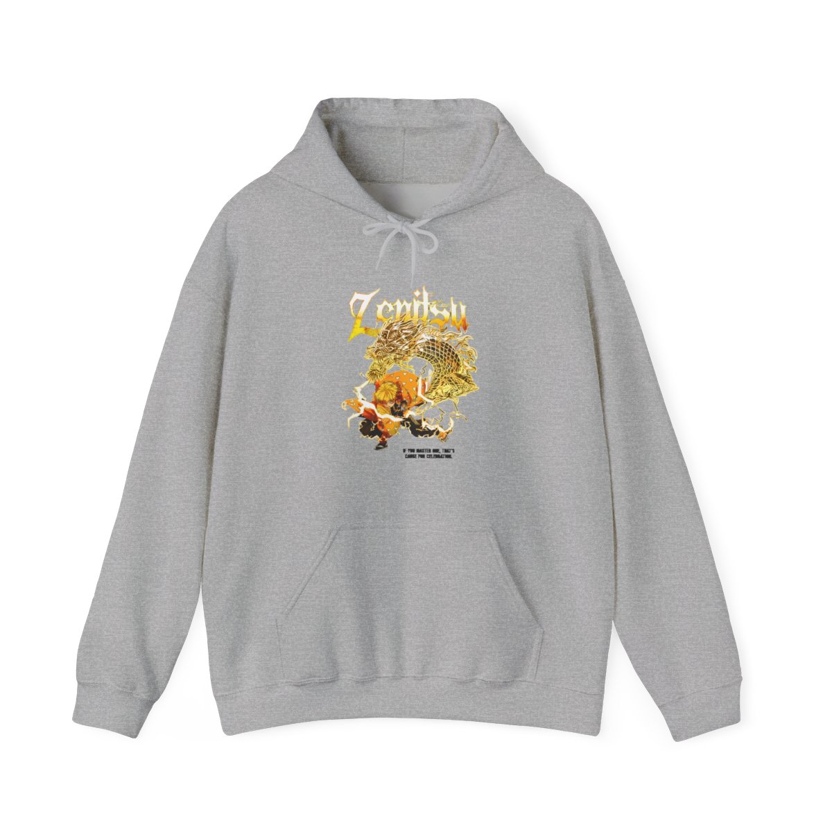 Zenitsu Agatsuma Demon Slayer Kimetsu no Yaiba Anime Hoodie - alternate angle 3, merchandise