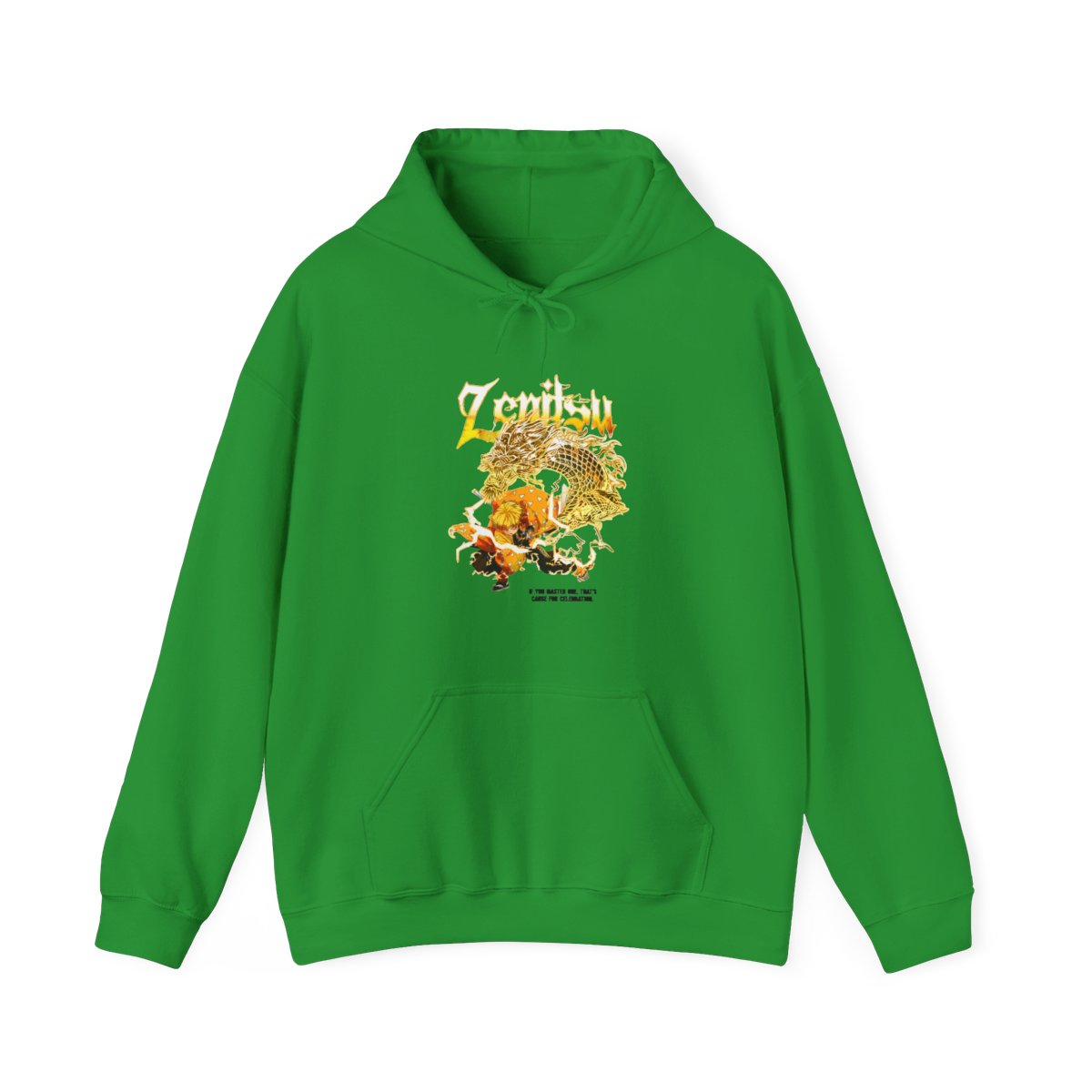 Zenitsu Agatsuma Demon Slayer Kimetsu no Yaiba Anime Hoodie